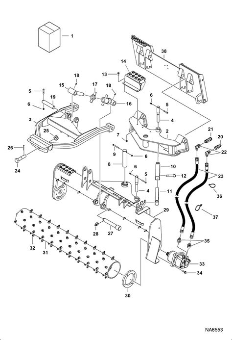 skid steer dirt pulverizer|bobcat soil conditioner parts diagram.